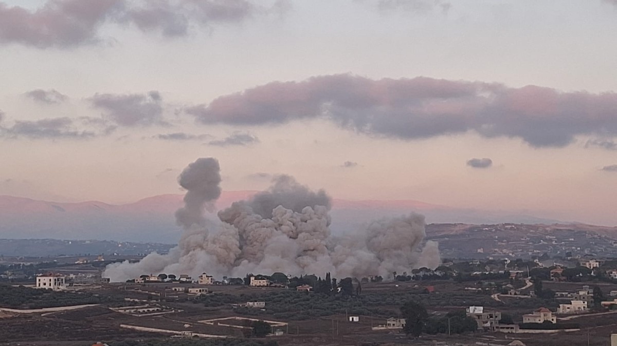 Israel Launches Strikes Across Southern Lebanon After Hezbollah Drone Attack